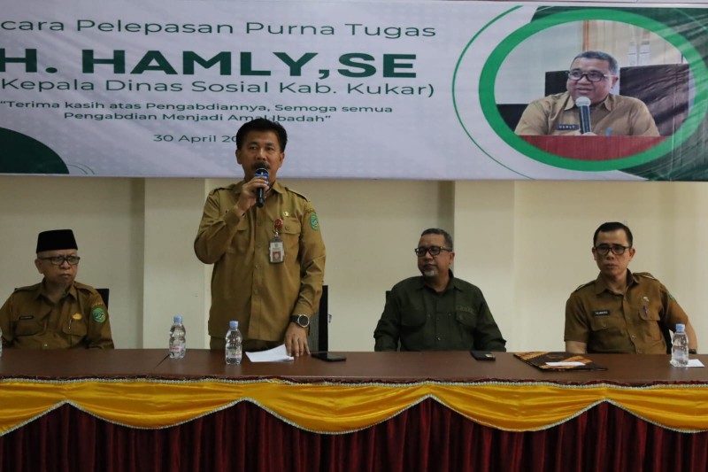 Kepala Dinsos Kukar Memasuki Purna Tugas: Sekda Kukar Ungkapkan Apresiasi